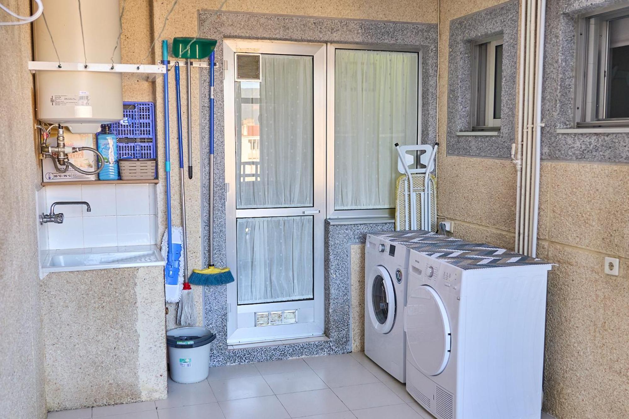 Terraza, 20Min Playas, Lavadora & Secadora, X2 Parking Apartman Pontevedra Kültér fotó